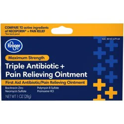 Kroger Triple Antibiotic + Pain Relief Ointment