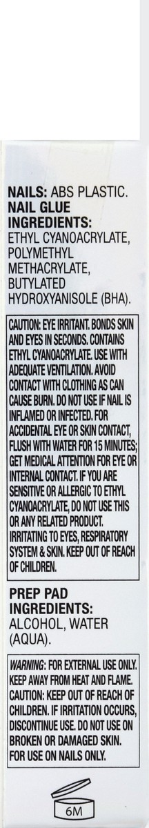 slide 7 of 9, L.A. Colors Pixie Twinkling Holographic Artificial Nail Tips 1 ea, 1 ct