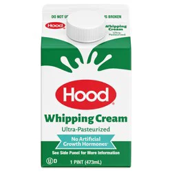 Hood Whipping Cream, 16 oz