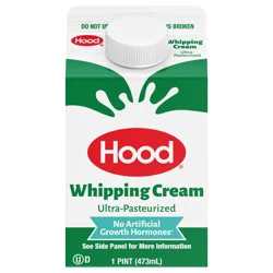 Hood Whipping Cream, 16 oz