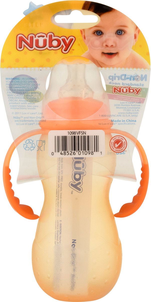 slide 7 of 12, Nuby Standard Neck Bottle Non-Drip, 1 ct