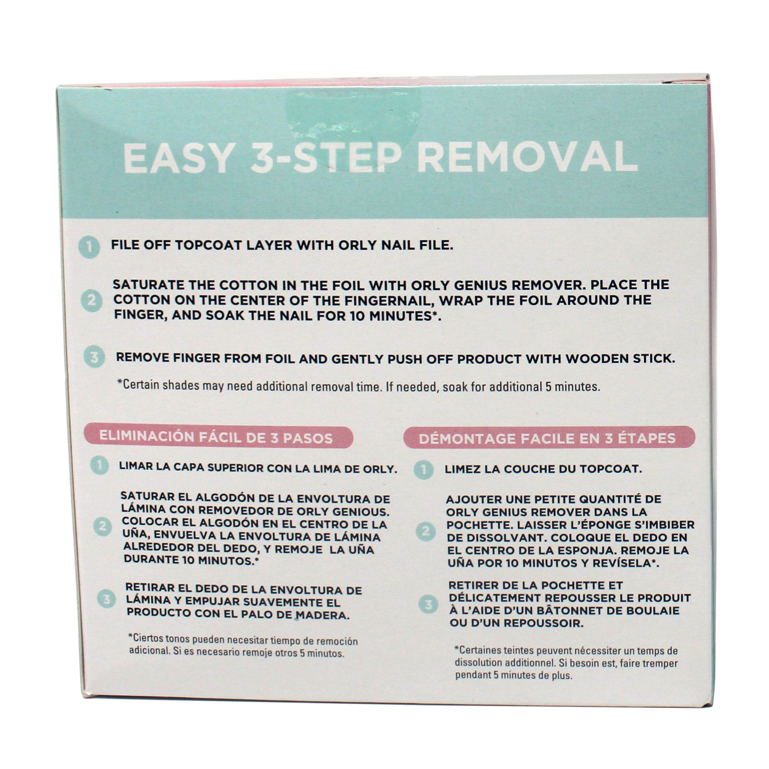 slide 2 of 2, Orly at Home Gel Remover Kit, 1 ct