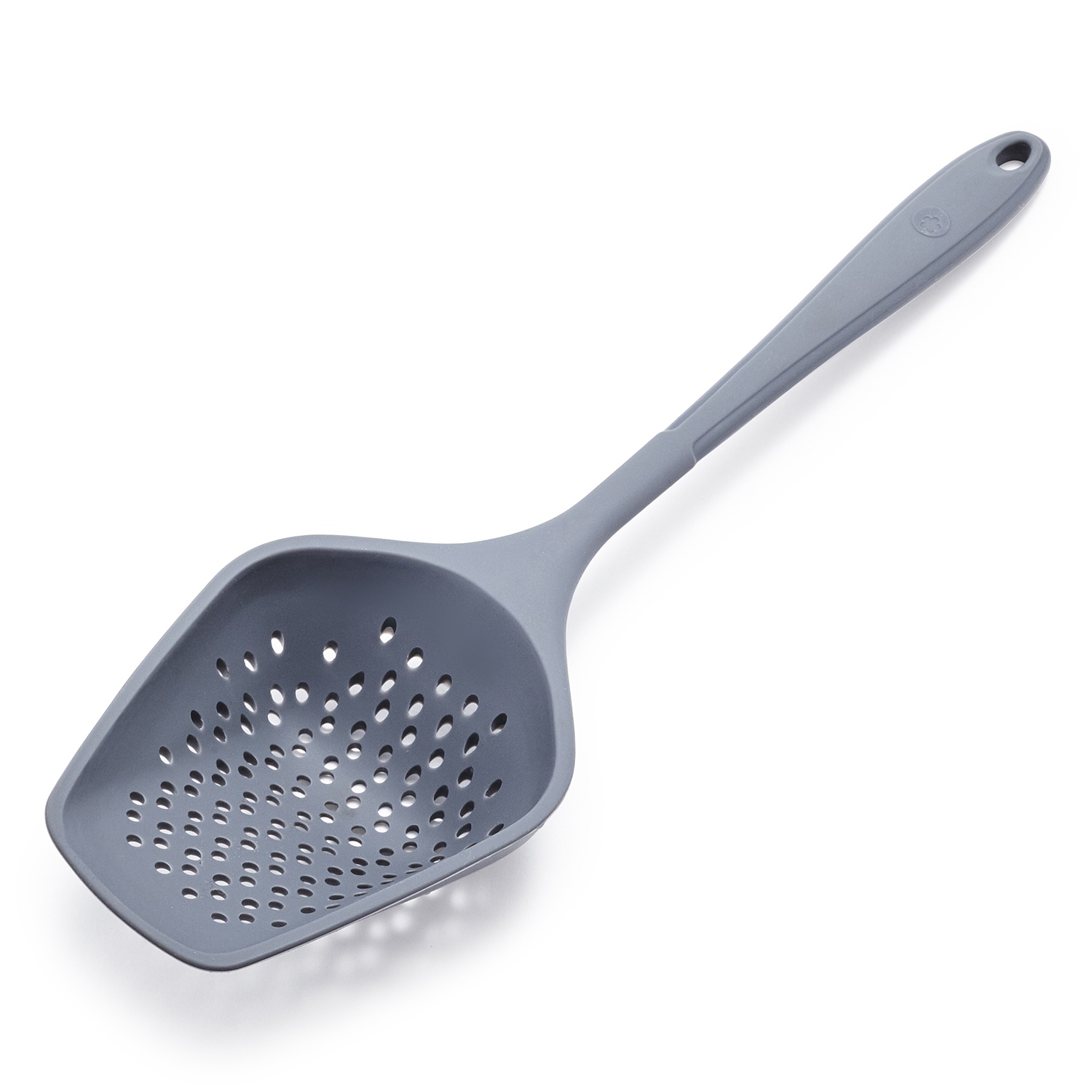 slide 1 of 1, Sur La Table Silicone Colander Scoop, Gray, 1 ct