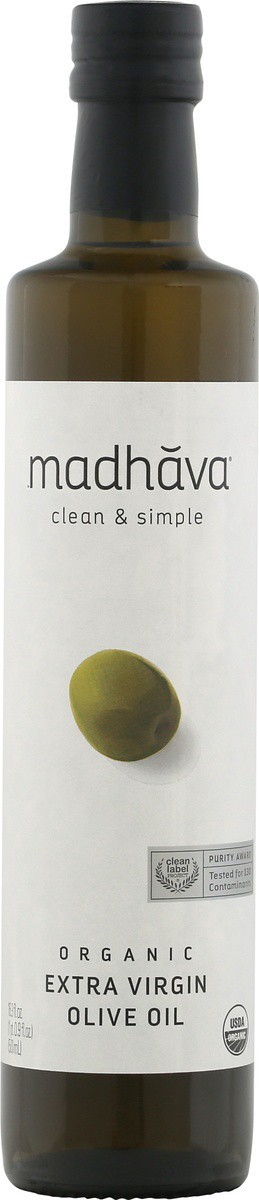 slide 5 of 7, Madhava Olive Oil 16.9 oz, 16.9 oz