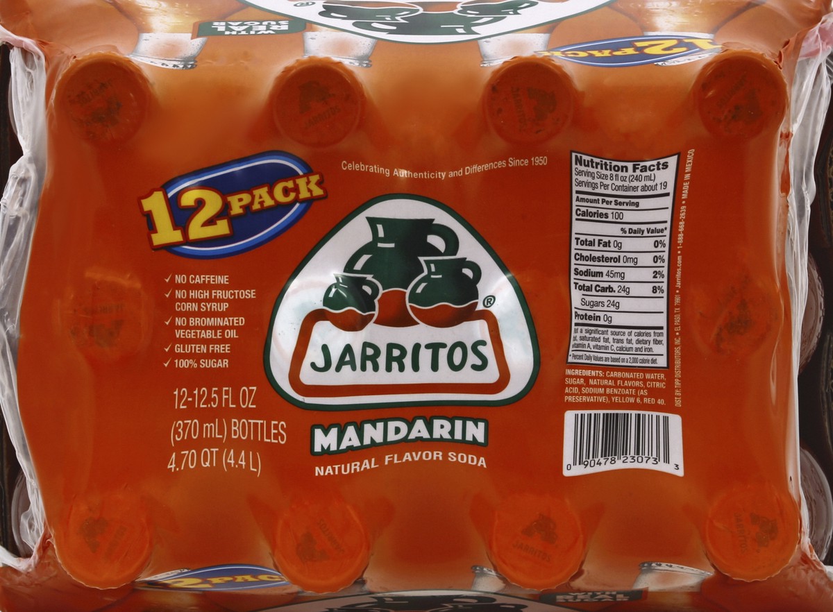 slide 6 of 8, Jarritos Soda - 12 ct, 12 ct