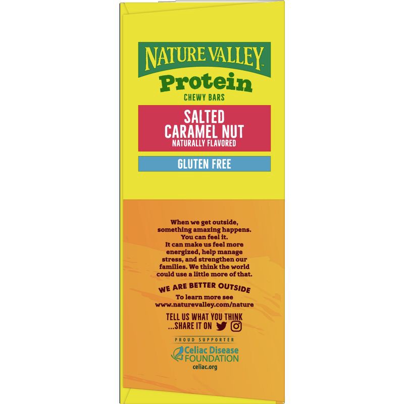 slide 5 of 10, Nature Valley Protein Salted Caramel Nut Value pack - 14.oz, 1 ct