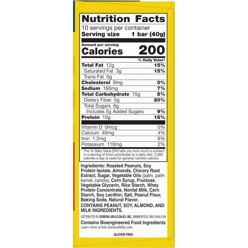slide 6 of 10, Nature Valley Protein Salted Caramel Nut Value pack - 14.oz/10ct, 10 ct