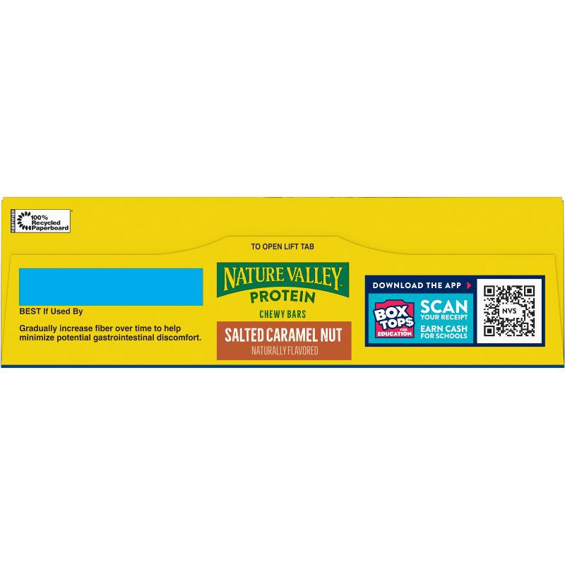 slide 7 of 10, Nature Valley Protein Salted Caramel Nut Value pack - 14.oz/10ct, 10 ct