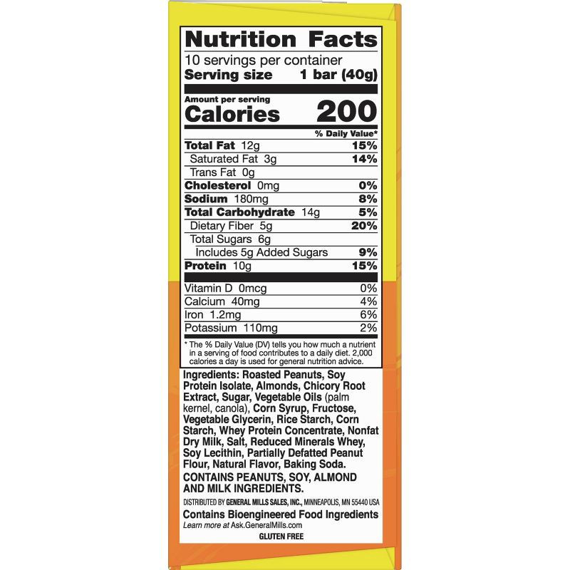 slide 8 of 10, Nature Valley Protein Salted Caramel Nut Value pack - 14.oz/10ct, 10 ct