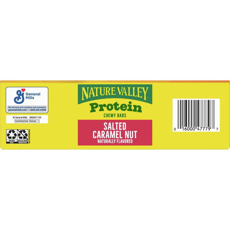 slide 10 of 10, Nature Valley Protein Salted Caramel Nut Value pack - 14.oz/10ct, 10 ct