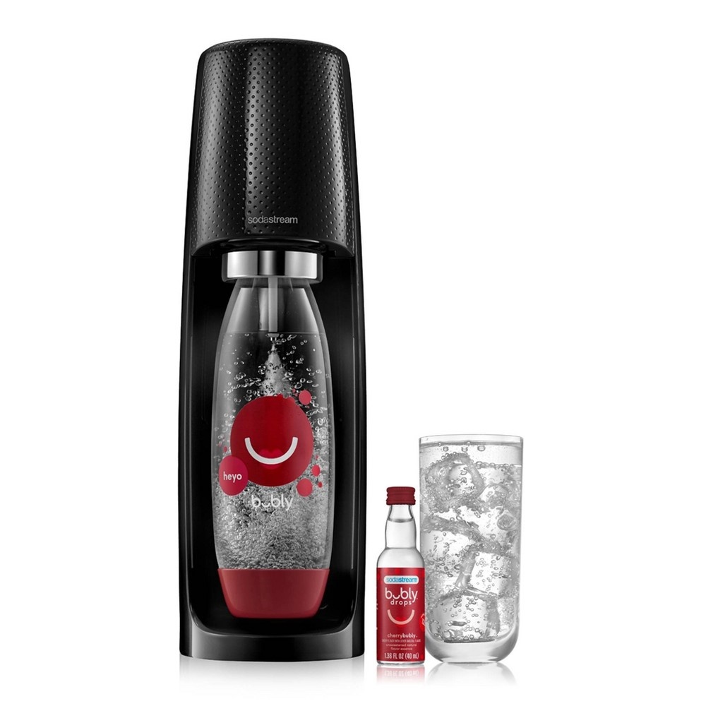 slide 3 of 5, SodaStream Fizzi bubly Bundle - Black, 1 ct