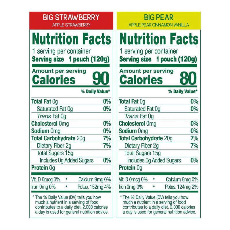 slide 3 of 9, GoGo SqueeZ Big Variety Pack Apple Straw Pear Cinna Van - 42.3oz/10ct, 42.3 oz, 10 ct