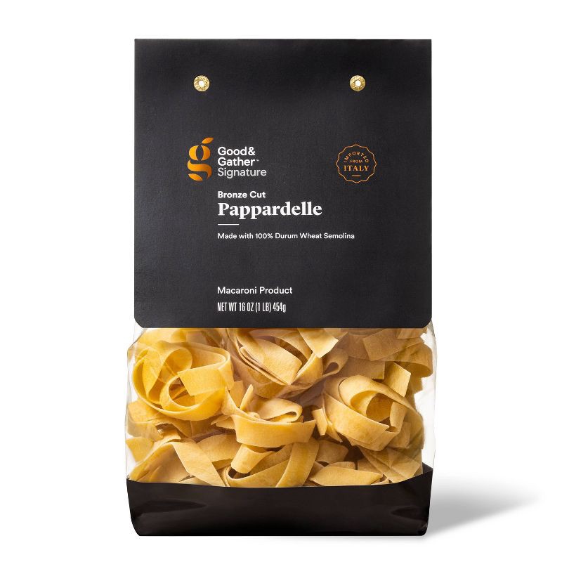 slide 1 of 3, Signature Nested Pappardelle - 16oz - Good & Gather™, 16 oz