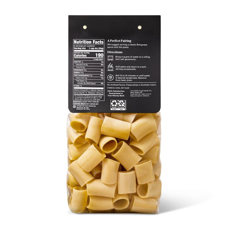 slide 3 of 3, Signature Paccheri - 16oz - Good & Gather™, 16 oz