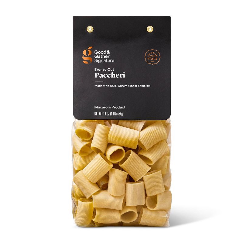 slide 1 of 3, Signature Paccheri - 16oz - Good & Gather™, 16 oz