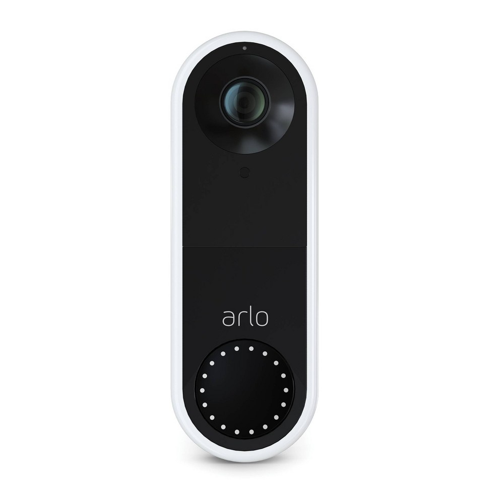 slide 3 of 8, Arlo Essential 1080p Wired Video Doorbell - White, 1 ct