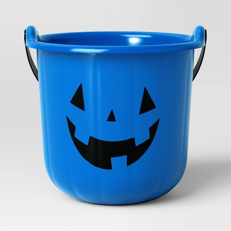 slide 3 of 4, Blue Pumpkin Stackable Halloween Trick or Treat Pail - Hyde and EEK! Boutique™: Jack-o'-Lantern, No Assembly, 1 ct