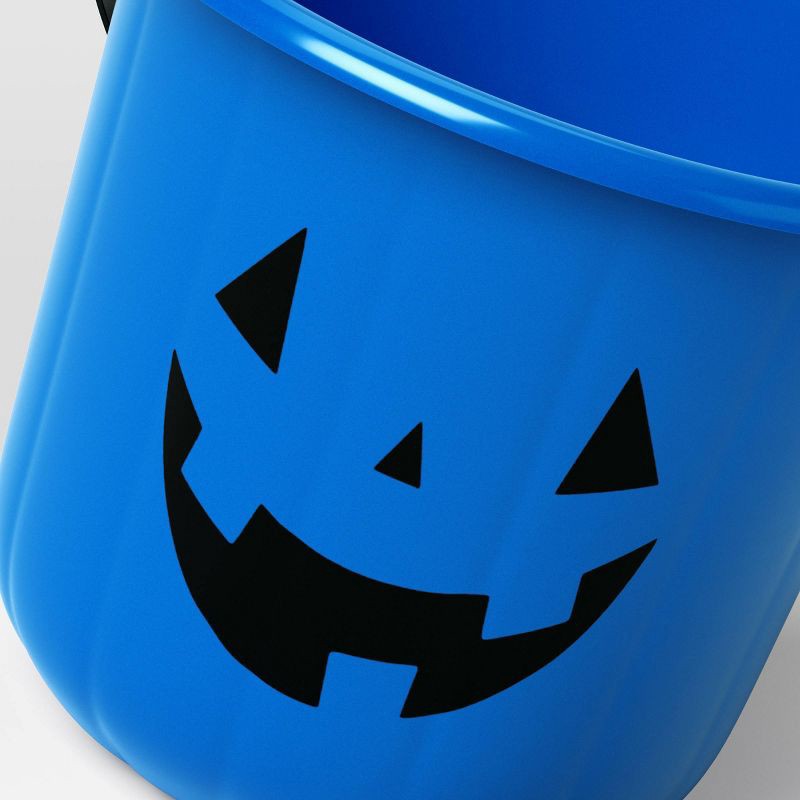 slide 4 of 4, Blue Pumpkin Stackable Halloween Trick or Treat Pail - Hyde and EEK! Boutique™: Jack-o'-Lantern, No Assembly, 1 ct
