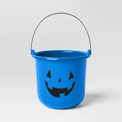 Blue Pumpkin Stackable Halloween Trick or Treat Pail - Hyde and EEK! Boutique™: Jack-o'-Lantern, No Assembly