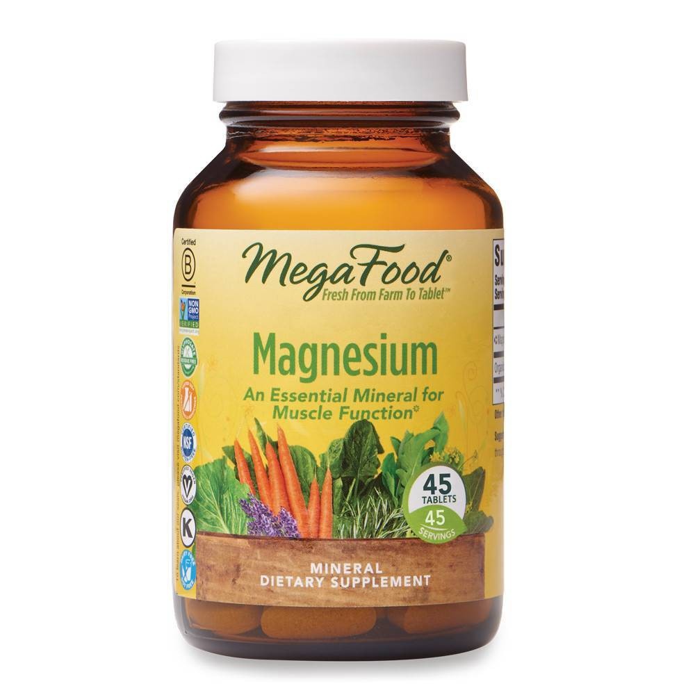 slide 1 of 3, MegaFood Magnesium Tablets, 45 ct