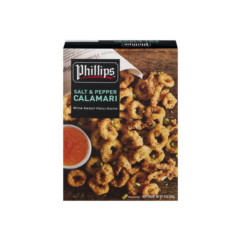 slide 2 of 4, Phillips Foods Phillips Salt & Pepper Calamari - Frozen - 10oz, 10 oz