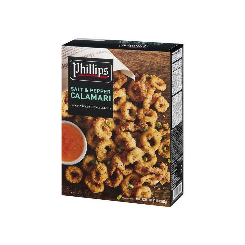 slide 4 of 4, Phillips Foods Phillips Salt & Pepper Calamari - Frozen - 10oz, 10 oz