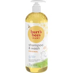 Burt's Bees Baby Shampoo & Wash, Original Tear Free Baby Soap - 21 Ounce Bottle