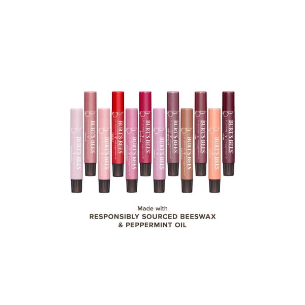 slide 13 of 22, Burt's Bees 100% Natural Origin Moisturizing Lip Shimmer, Plum, 1 ct