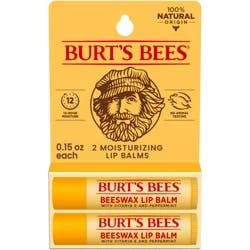 Burt's Bees Burt’s Bees Natural Origin Moisturizing Original Beeswax Lip Balm
