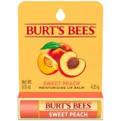 Burt's Bees Moisturizing Sweet Peach Lip Balm 0.15 oz