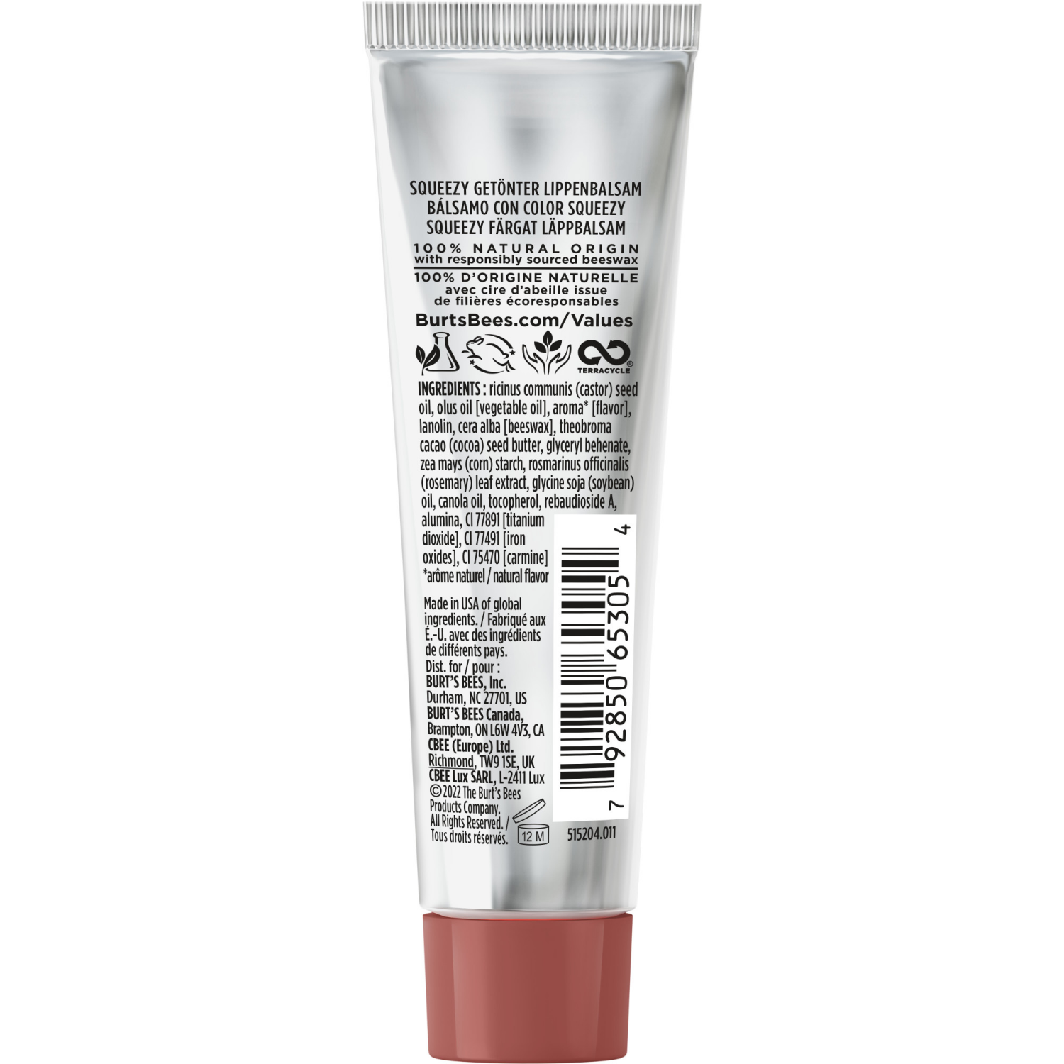 slide 6 of 6, Burt's Bees Cocoa Crush Squeezy Tinted Balm 0.43 oz, 0.43 oz