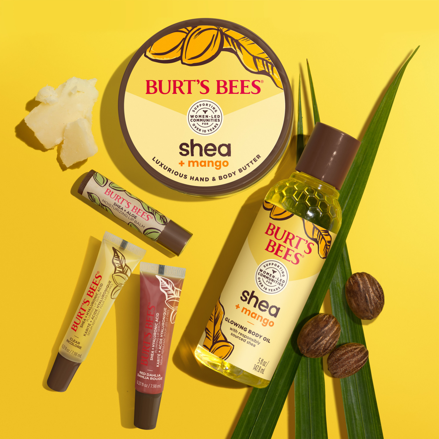slide 8 of 8, Burts Bees Shea Lip Plump Serum Cle, 1 ct