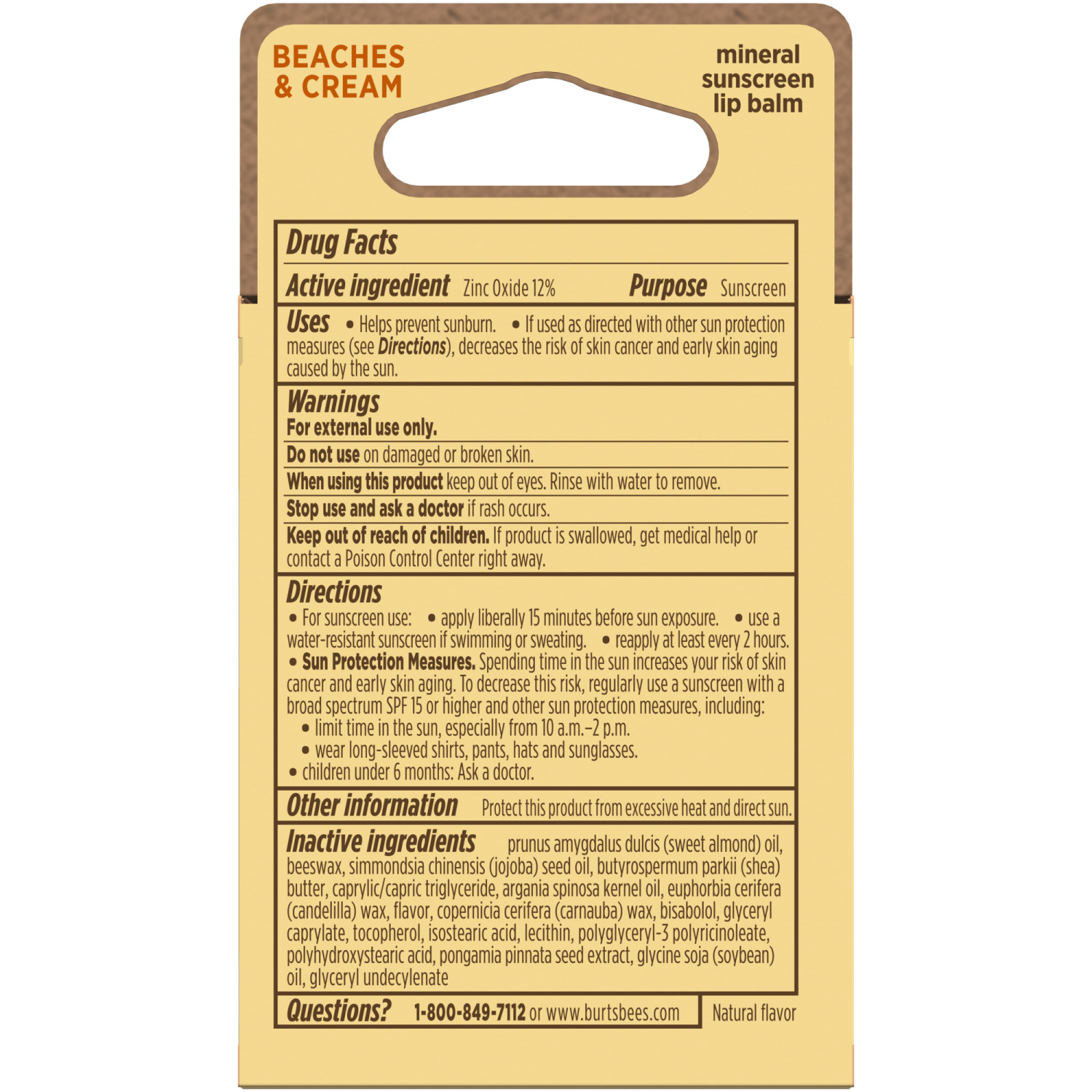 slide 2 of 8, Burts Bees Beaches and Cream SPF 30 Lip Balm, 3 Tubes, 0.15 oz