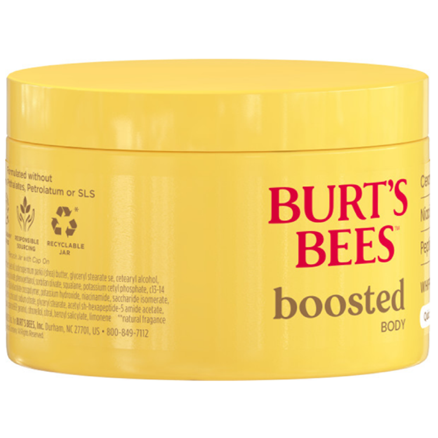slide 7 of 8, Burt's Bees Boosted Body Quick Absorbing Whipped Butter 6.5 oz, 6.5 oz