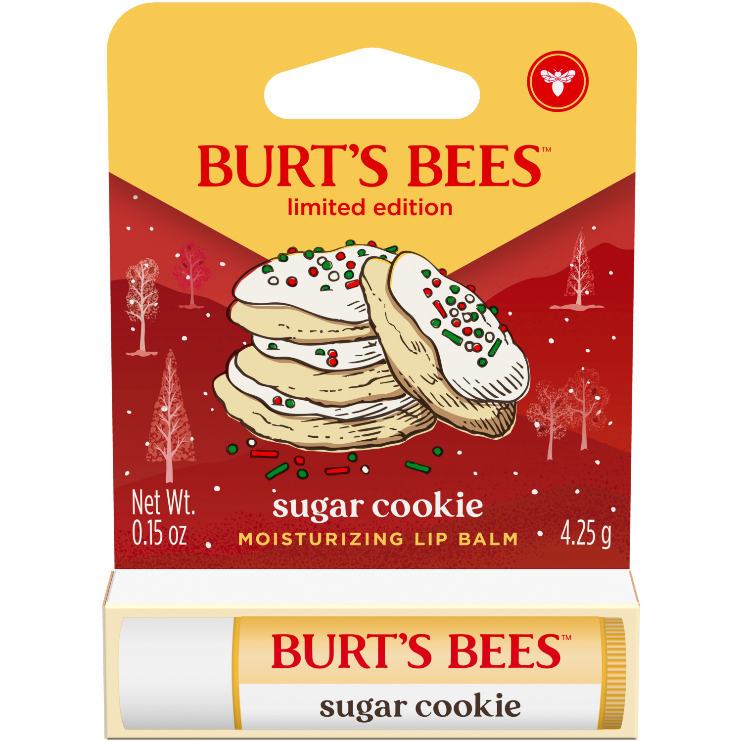 slide 1 of 2, Burt's Bees Lip Balm, Sugar Cookie, 0.15 oz