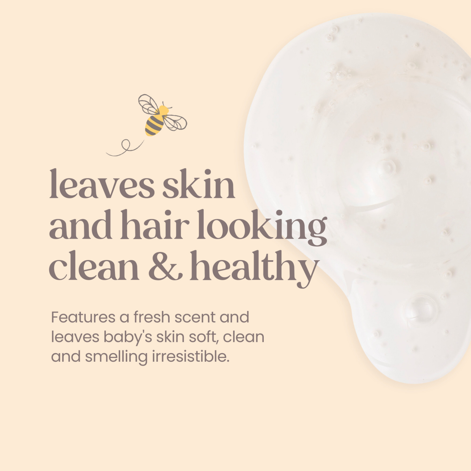 slide 7 of 8, Burt's Bees Baby Shampoo & Wash, Original Tear Free Baby Soap - 12 Ounce Bottle, 12 oz