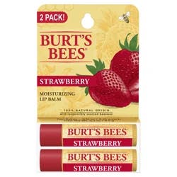 Burt's Bees Lip Balm 2 ea