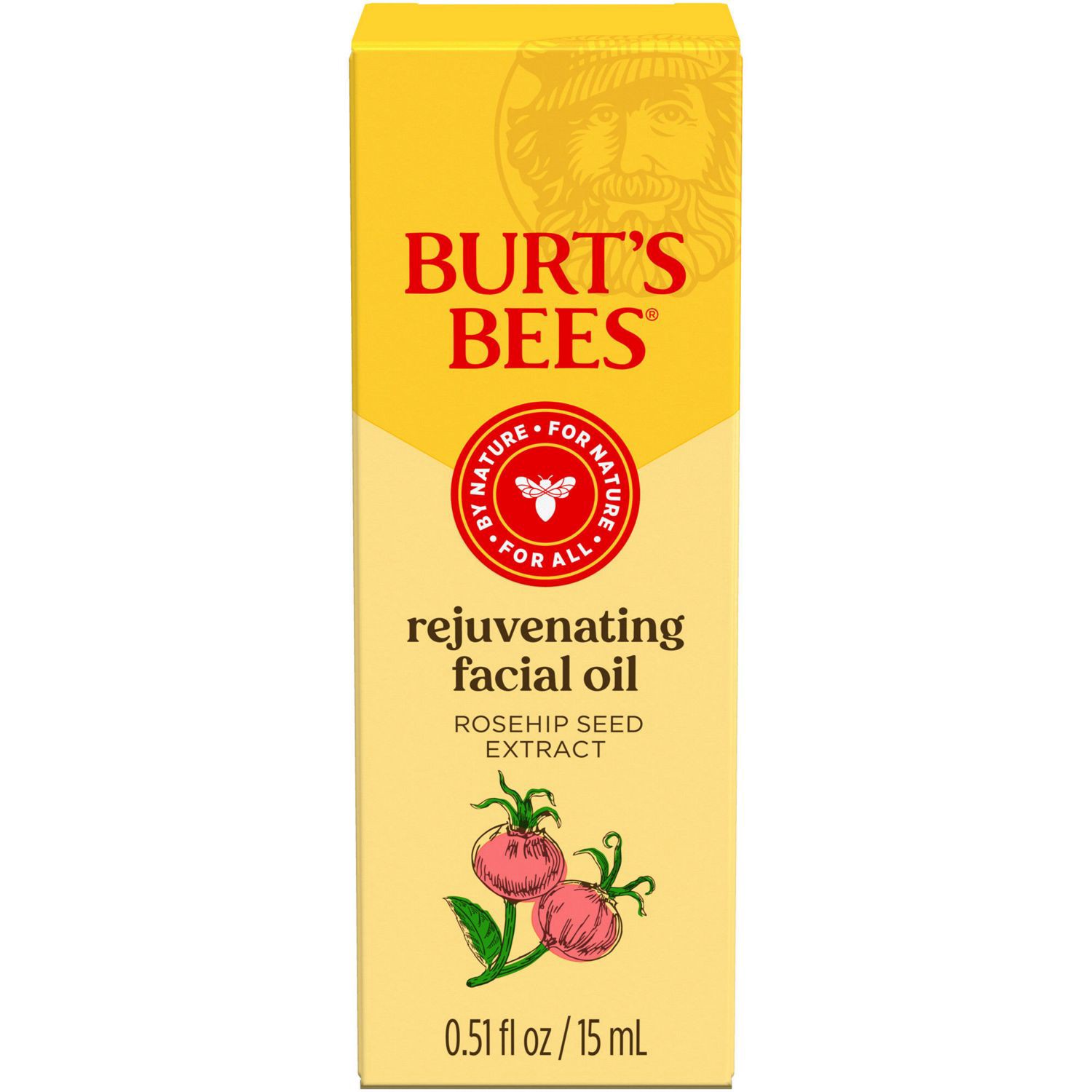 slide 7 of 9, Burt's Bees with Rosehip Seed Extract Face Oil 0.51 fl oz, 0.51 fl oz
