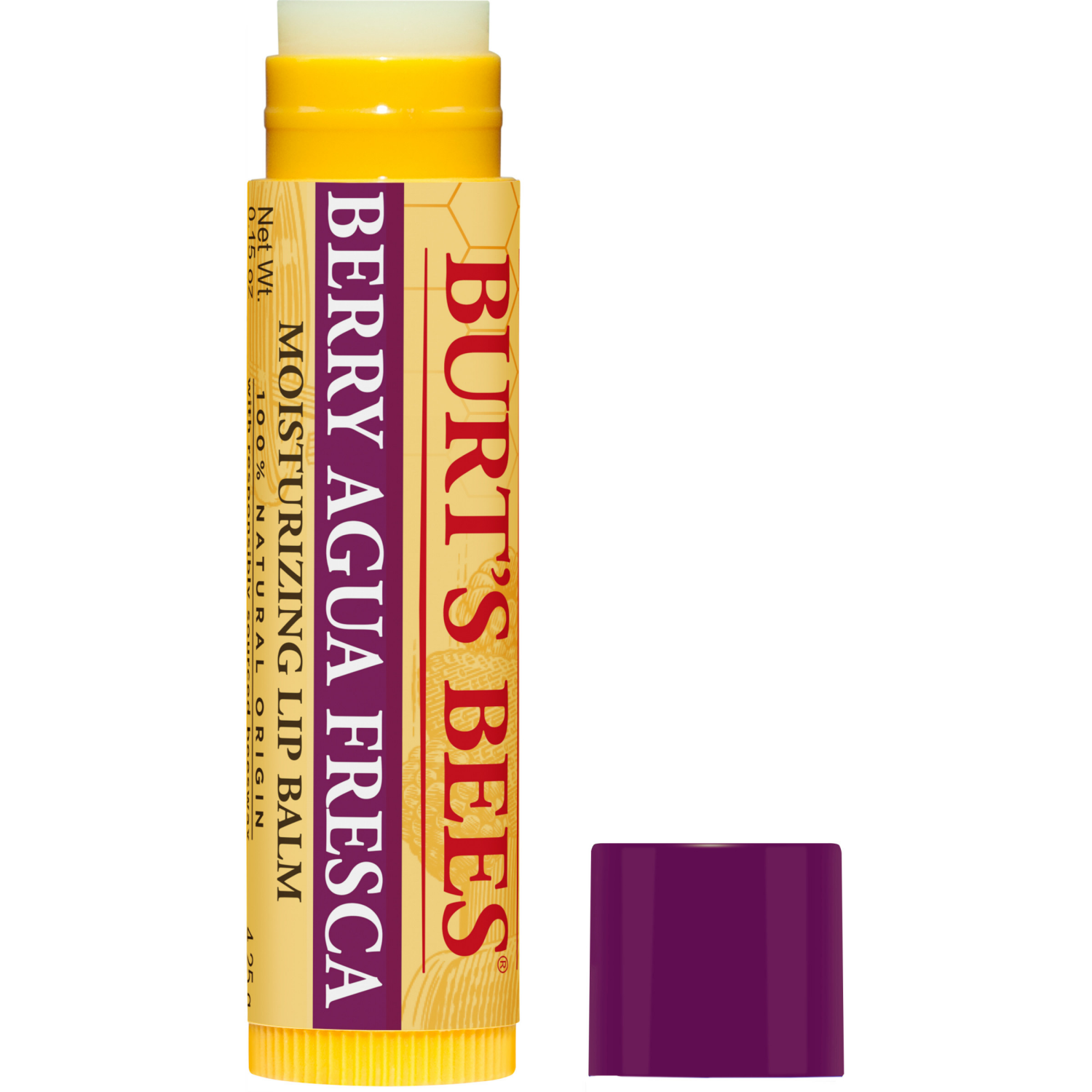 slide 6 of 8, Burt's Bees Natural Origin Berry Agua Fresca Lip Balm, 0.15 oz