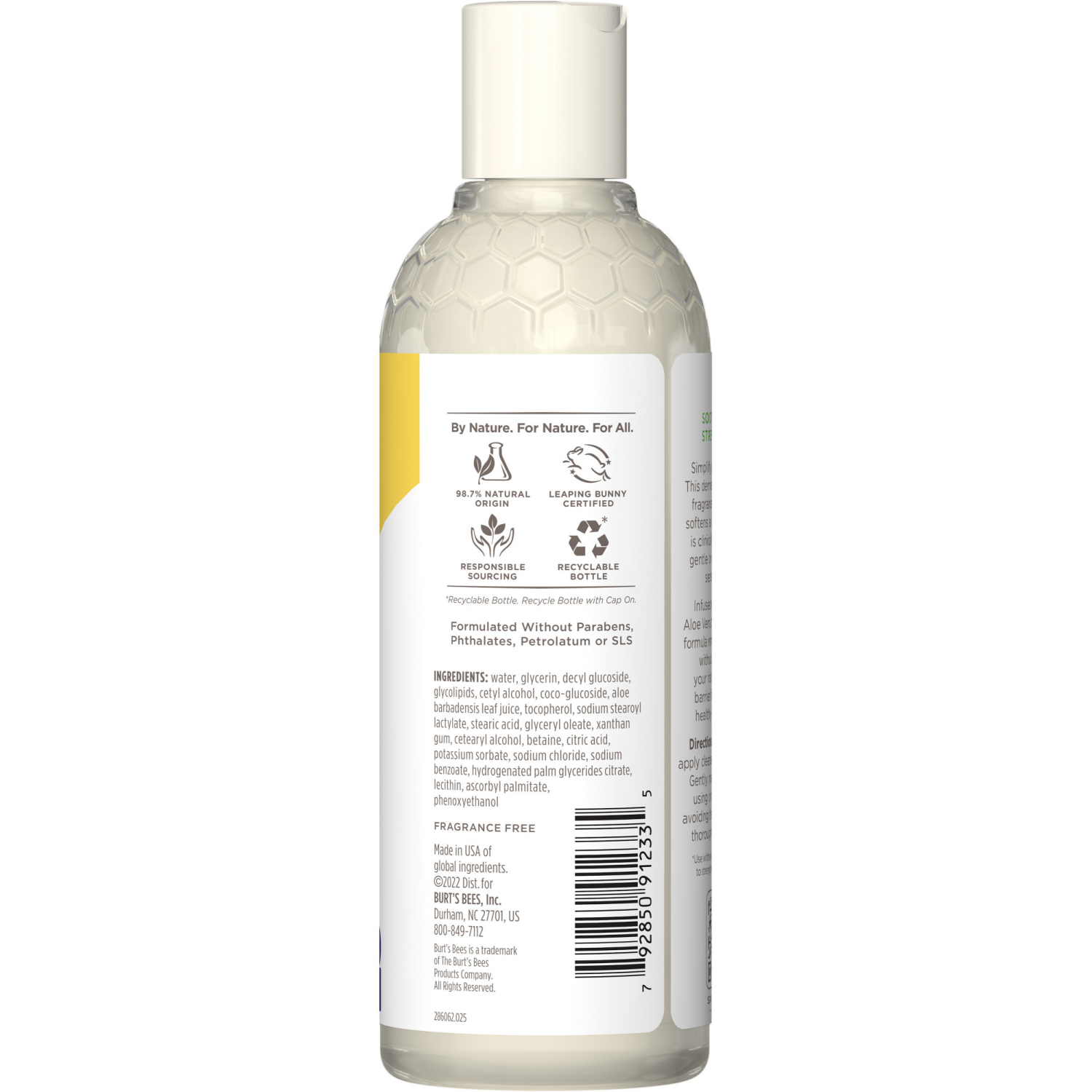 slide 3 of 8, Burt's Bees Sensitive with Aloe Vera Gentle Facial Cleanser 8 fl oz, 8 oz