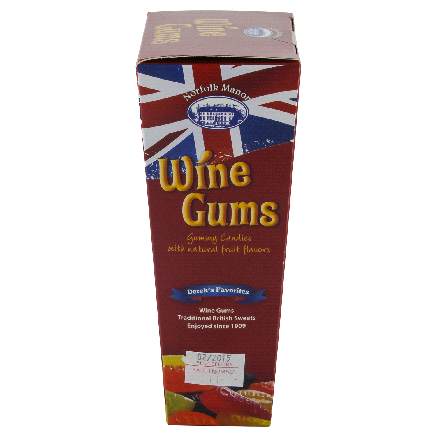 slide 3 of 3, Norfolk Manor Wine Gums, 8 oz