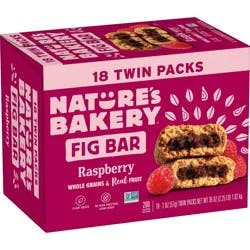 Nature's Bakery Raspberry Fig Bar - 36oz/18pk