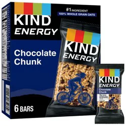 KIND Energy Bar Chocolate Chunk - 12.6oz/6ct