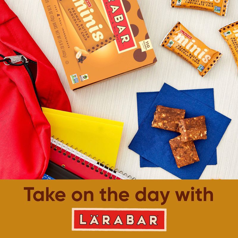 slide 7 of 11, Larabar Mini's Peanut Butter Chocolate Chip - 15.6oz/20ct, 15.6 oz