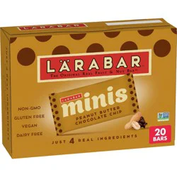Larabar Mini's Peanut Butter Chocolate Chip - 15.6oz/20ct