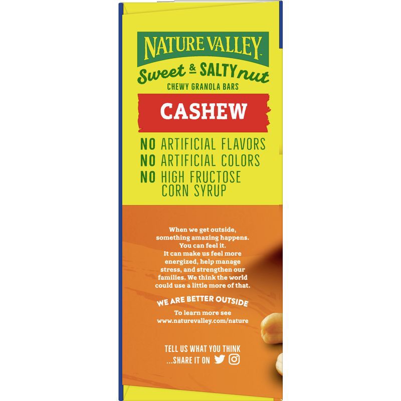 slide 5 of 10, Nature Valley Sweet and Salty Cashew Value pack - 12ct, 12 ct