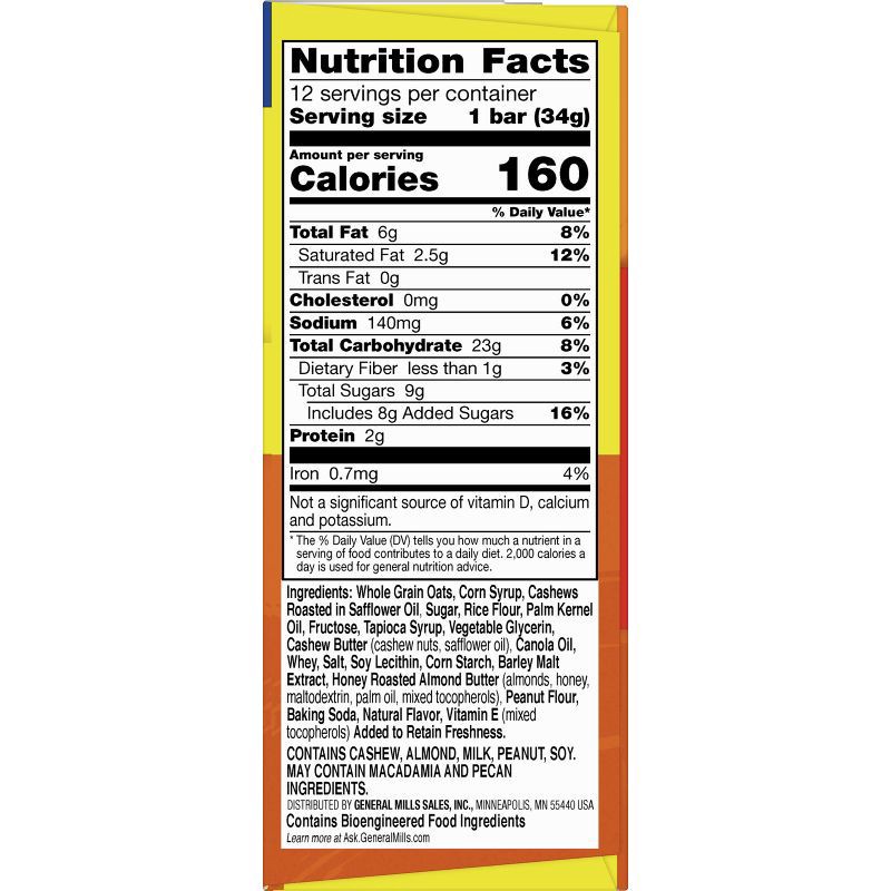 slide 6 of 10, Nature Valley Sweet and Salty Cashew Value pack - 12ct, 12 ct