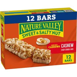 Nature Valley Sweet and Salty Cashew Value pack - 12ct