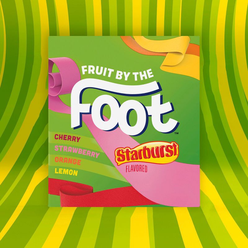 slide 3 of 7, Betty Crocker Fruit by the Foot Starburst 4.5oz, 4.5 oz