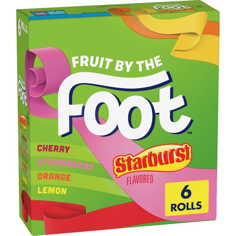 slide 1 of 7, Betty Crocker Fruit by the Foot Starburst 4.5oz, 4.5 oz